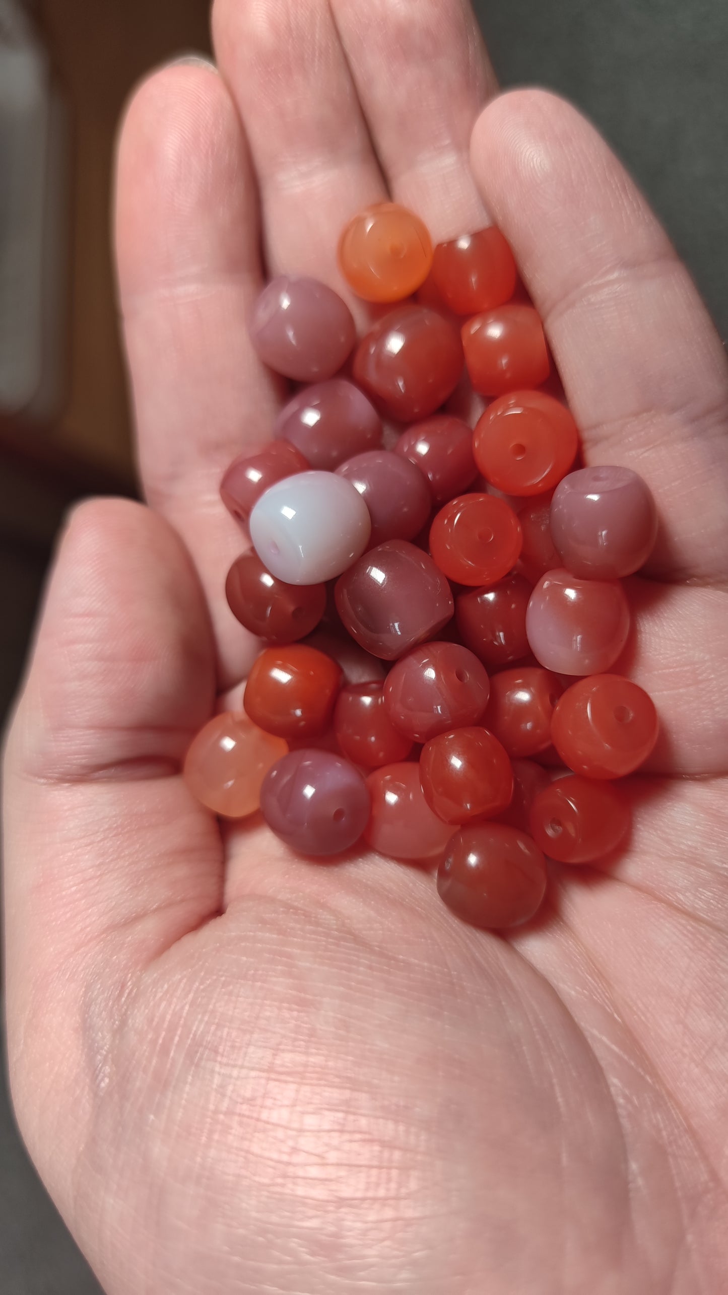 Bless agate beads