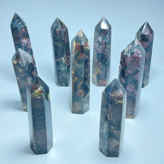 Fireworks garnet tower wholesale UV crystal