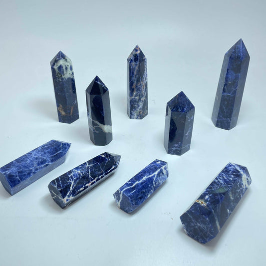 Sodalite tower wholesale UV crystal